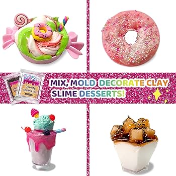Amazon.co.jp: 女の子用アイスクリームスライムキット、バター
